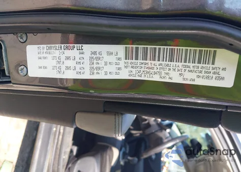 2014 Jeep Cherokee Latitude z USA, uszkodzony, nr VIN 1C4PJMCBXEW184755